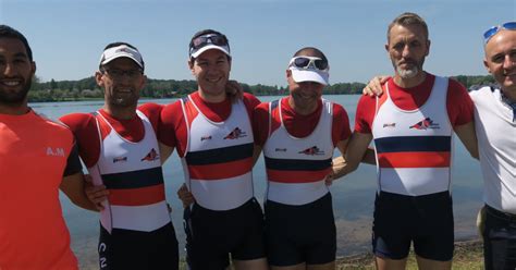 Aviron Championnat De France Master Le Quatre De Couple Creusotin