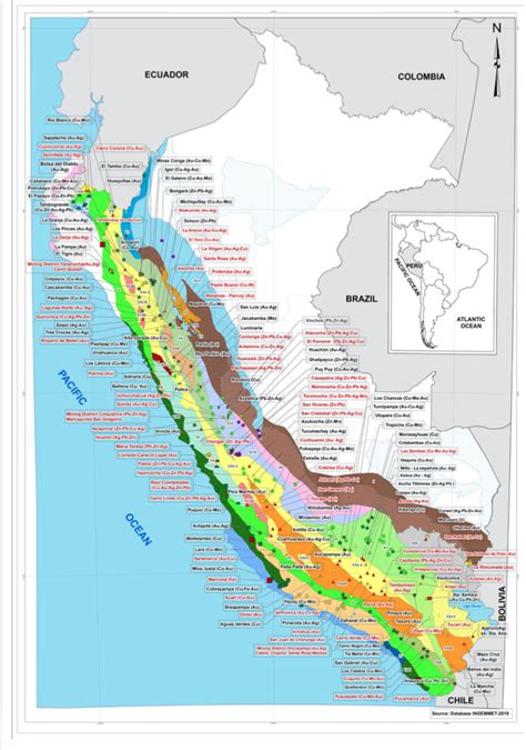 Metal Mining In Peru The Emergence Of A Global Giant Geology For