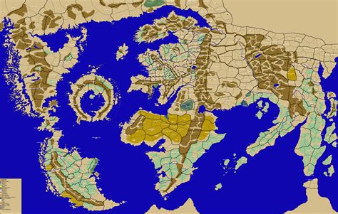 Total War Warhammer World Map - Map