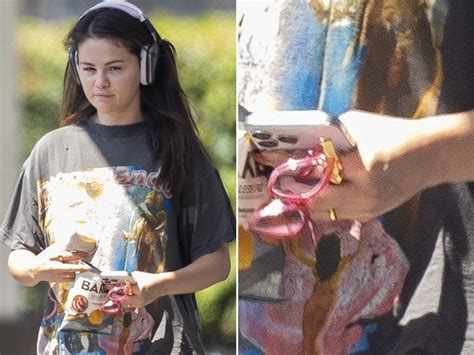 Selena Gomez Seen With Ring On Engagement Finger Rumors Intensify
