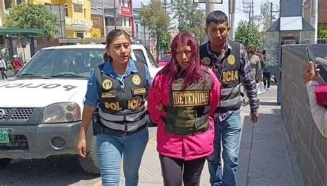 PolicÍa De Arequipa Captura A Una Mujer Implicada En El Pepeo Y Muerte