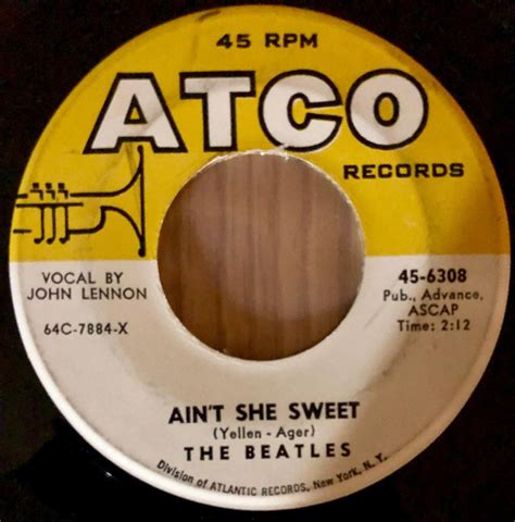 The Beatles Aint She Sweet 1964 Vinyl Discogs