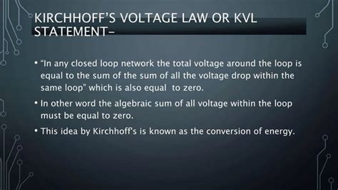 Mesh Analysis In Electric Circuits And Networks Pptx