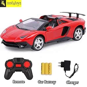 Zest 4 Toyz 1 18 Scale Rechargeable Remote Control Toy Car With