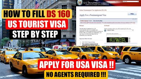 How To Fill Ds 160 For Us Tourist Visa Step By Step B1 B2 Visa Usa