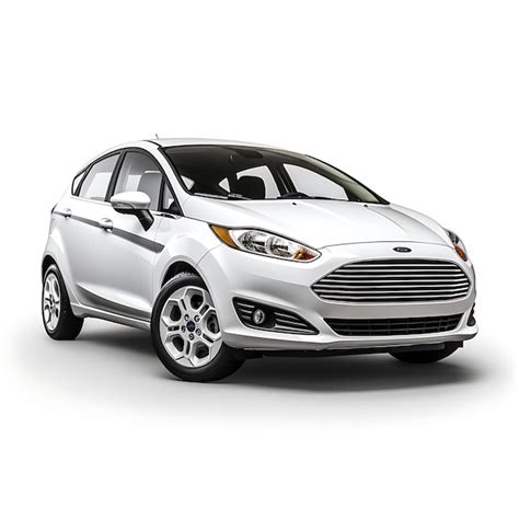 Premium AI Image | Car Isolated on White Background Ford Fiesta Fun ...