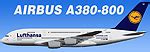 FS2004 Lufthansa Airbus A380 800 FS2004 Jetliners FlightSim