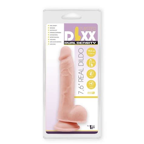 Телесный фаллоимитатор реалистик Dual Density Dildo 19 5 см купить с