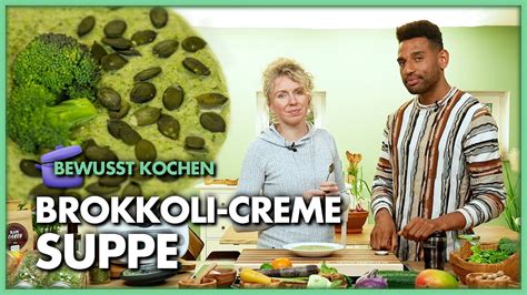 Rohe Vegane Brokkolicremesuppe Zubereiten Mit Superfoods Youtube