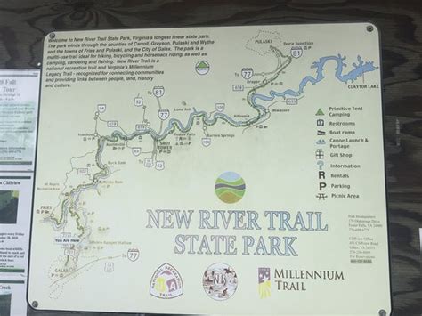 New River Trail State Park Map