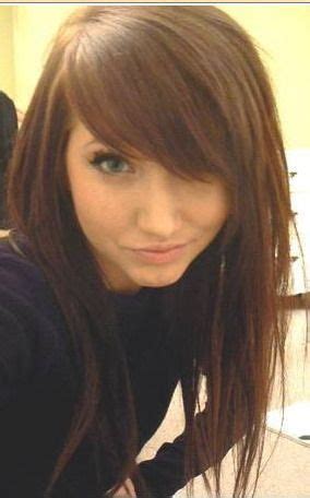 fringe side bangs scene