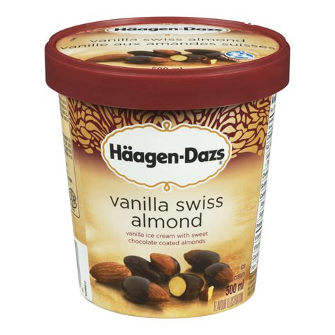 Haagen Dazs Ice Cream - Vanilla Swiss Almond | Whistler Grocery Service & Delivery