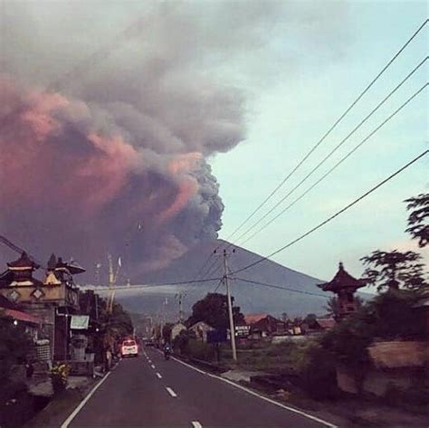 11 Best Photos Of Agung Eruption