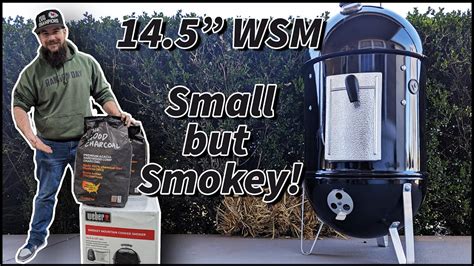 Weber Smokey Mountain 145 Small Package Big Smoke Pulled Pork Cook