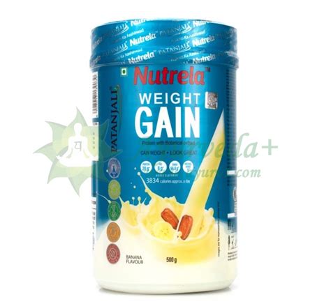 Добавка к набору веса Nutrela Weight Gain Patanjali 500г купить ️в ...