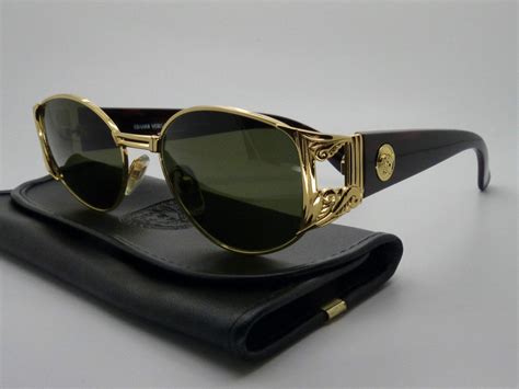 Genuine Rare Vintage Gianni Versace Medusa Sunglasses Mod S63 Etsy Uk