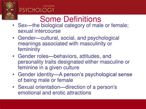 Chapter 10 Gender And Sexuality Ppt Download