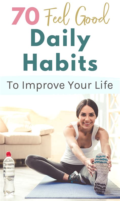 70 Good Daily Habits The Ultimate List To Improve Life Daily Habits