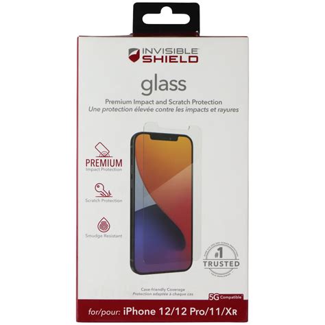 Zagg Invisible Shield Glass Screen Protector For Apple Iphone 12 12 Pro 11 Xr Simple Cell Shop