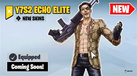 First Look At Echo Yakuza Elite Skin Animation And Gameplay