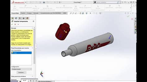 Insertar Piezas En Ensamblaje Youtube