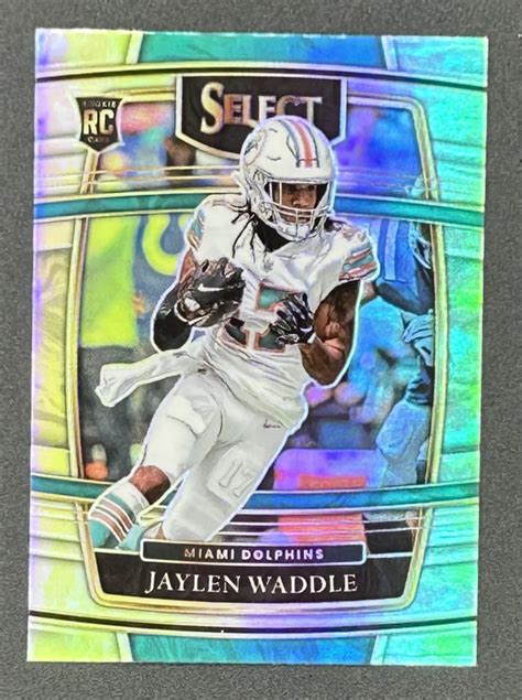 Jaylen Waddle Select Silver Prizm Rc Pristine Auction