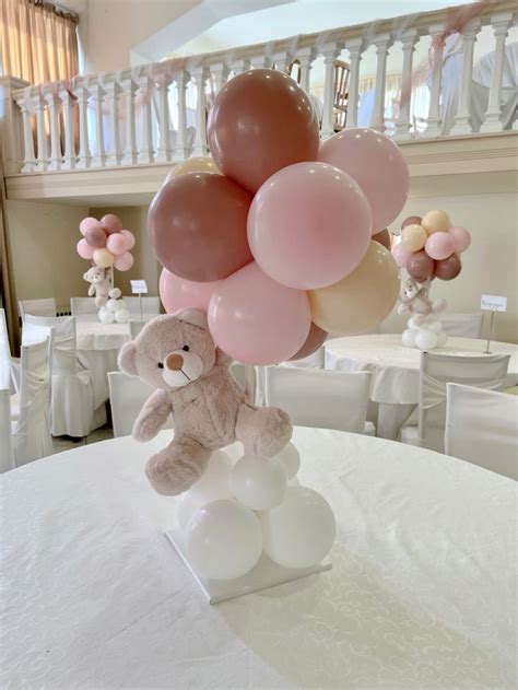 Pin By Louizos Flowers On Βάπτιση Girl Baby Shower Decorations Pink