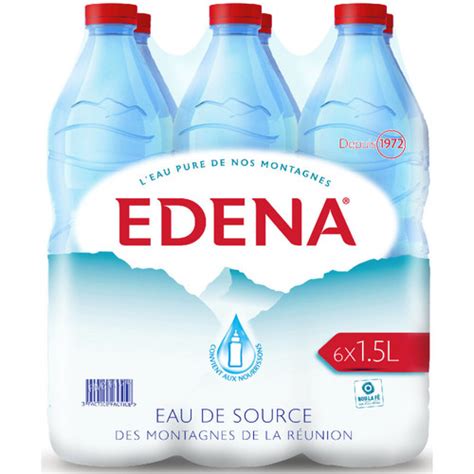 Pack D Eau Edena L X Boutikservice