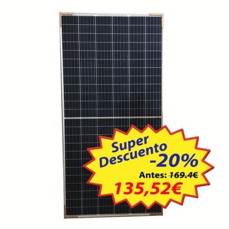 Placa Solar Policristalina Llegc P W V C Lulas