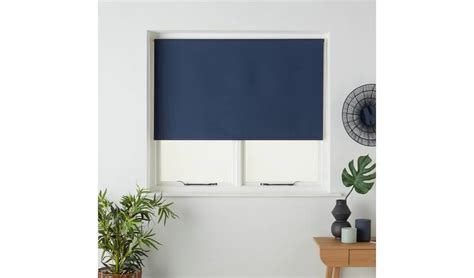 Buy Argos Home Blackout Roller Blind 6ft Indigo Blinds Argos