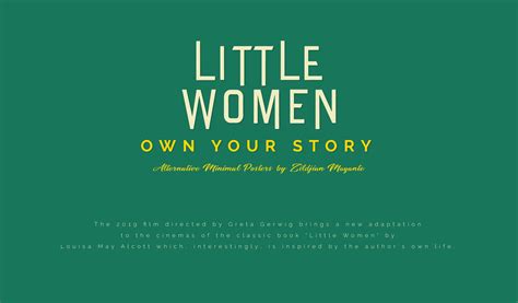 LITTLE WOMEN 2019 | Sony Pictures | Poster Art :: Behance