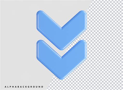 Arrow Icon D Render Psd And Eps Graphic By Rabeya Creative Fabrica