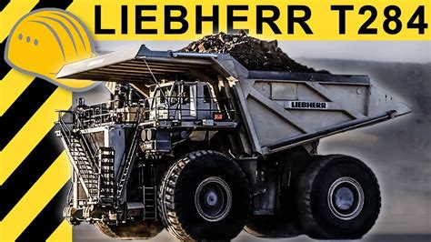 Biggest Dump Truck Of The World Liebherr T Mining Truck Action