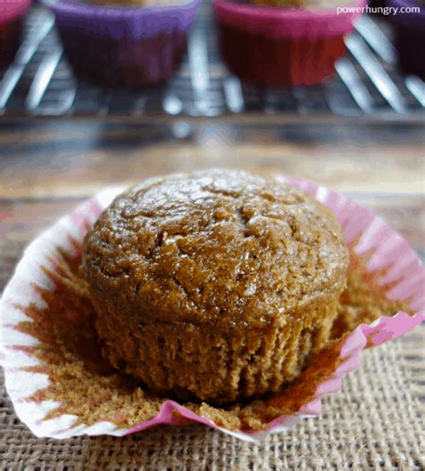 Gingerbread Chickpea Flour Muffins V No Grain Powerhungry®