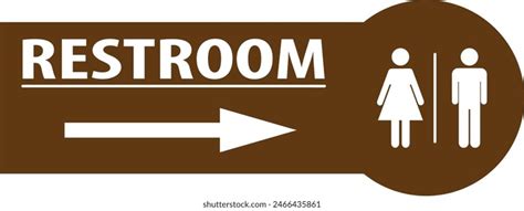 Campground Directional Guide Route Sign Stock Vector Royalty Free