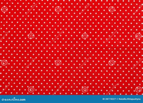 Polka Dot Fabric Texture Royalty Free Stock Image