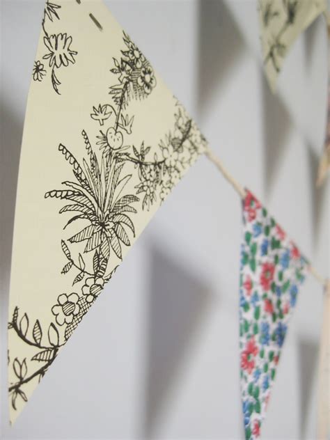 Freya Lines Designs Paper Bunting