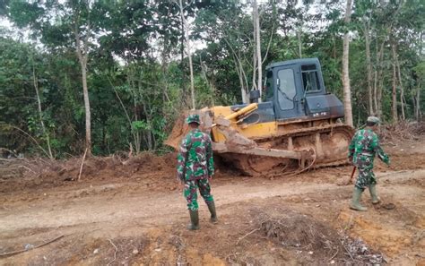 Tinggal Menghitung Hari Akses Jalan Perekonomian Warga Sebentar Lagi Rampun