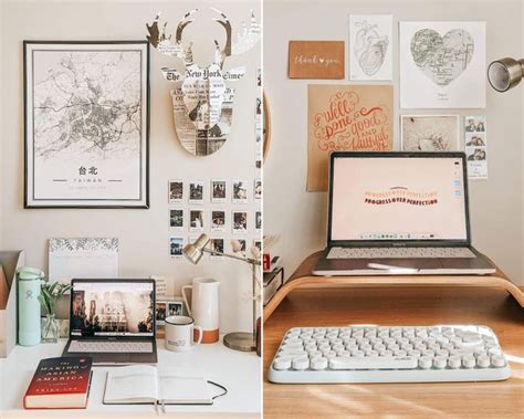 30 Aesthetic Desk Ideas For Your Workspace Gridfiti Desk Inspiration Room Makeover