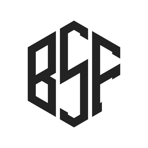 Diseño Del Logotipo De Bsf Letra Inicial Monograma De Bsf Logotipo Con