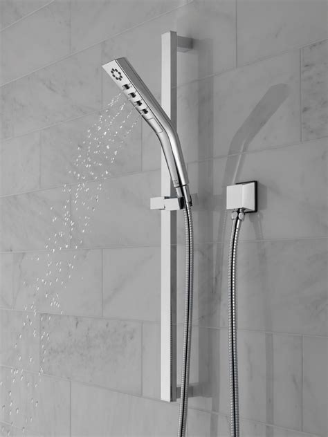 H2okinetic® 3 Setting Slide Bar Hand Shower Recertified In Lumicoat