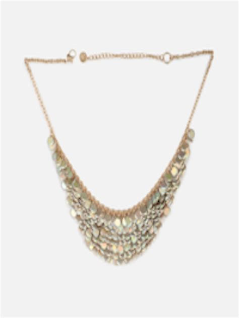 Buy Forever 21 Women Gold Necklace And Chains Necklace And Chains For