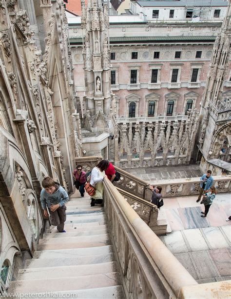 Duomo Terraces In Milan Peter Oshkai Photography