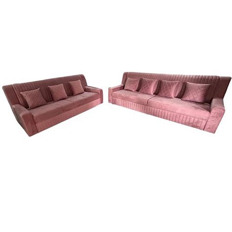 Teak Wood Seater Pink Sofa Set At Rs Set In Belagavi Id