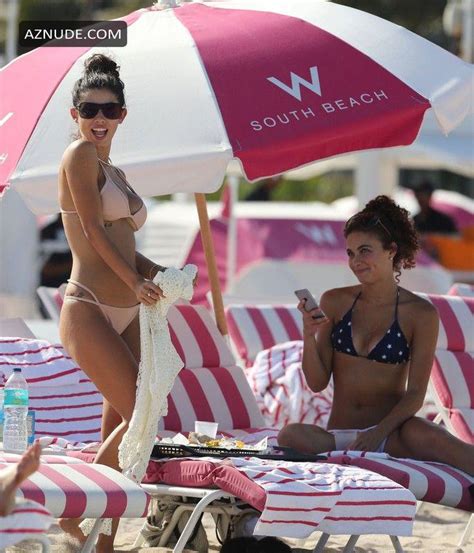 Alexandra Michelle Bikini Body On The Beach In Miami AZNude