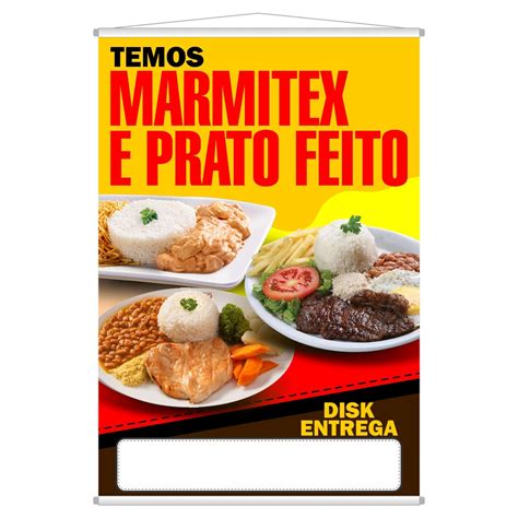 Banner Para Divulga O Marmitex E Prato Feito Shopee Brasil