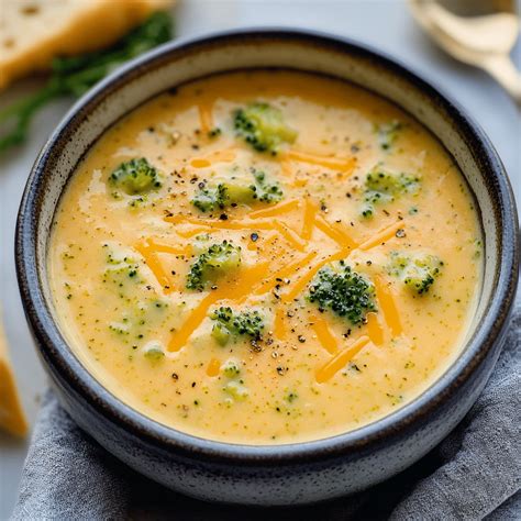 warm  fast  broccoli cheddar soup tasty soul kitchen comfort