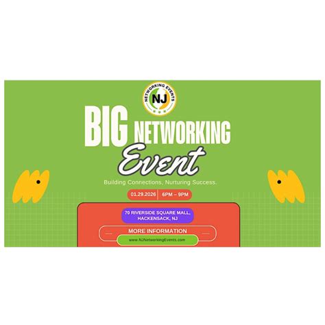BIG Networking Event! - NJ Networking Events