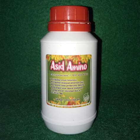 Asid Amino 250ml For Plant Shopee Malaysia