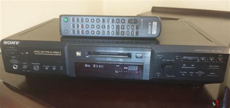 Sony MDS-JE640 Minidisc Player Recorder Photo #3139033 - UK Audio Mart